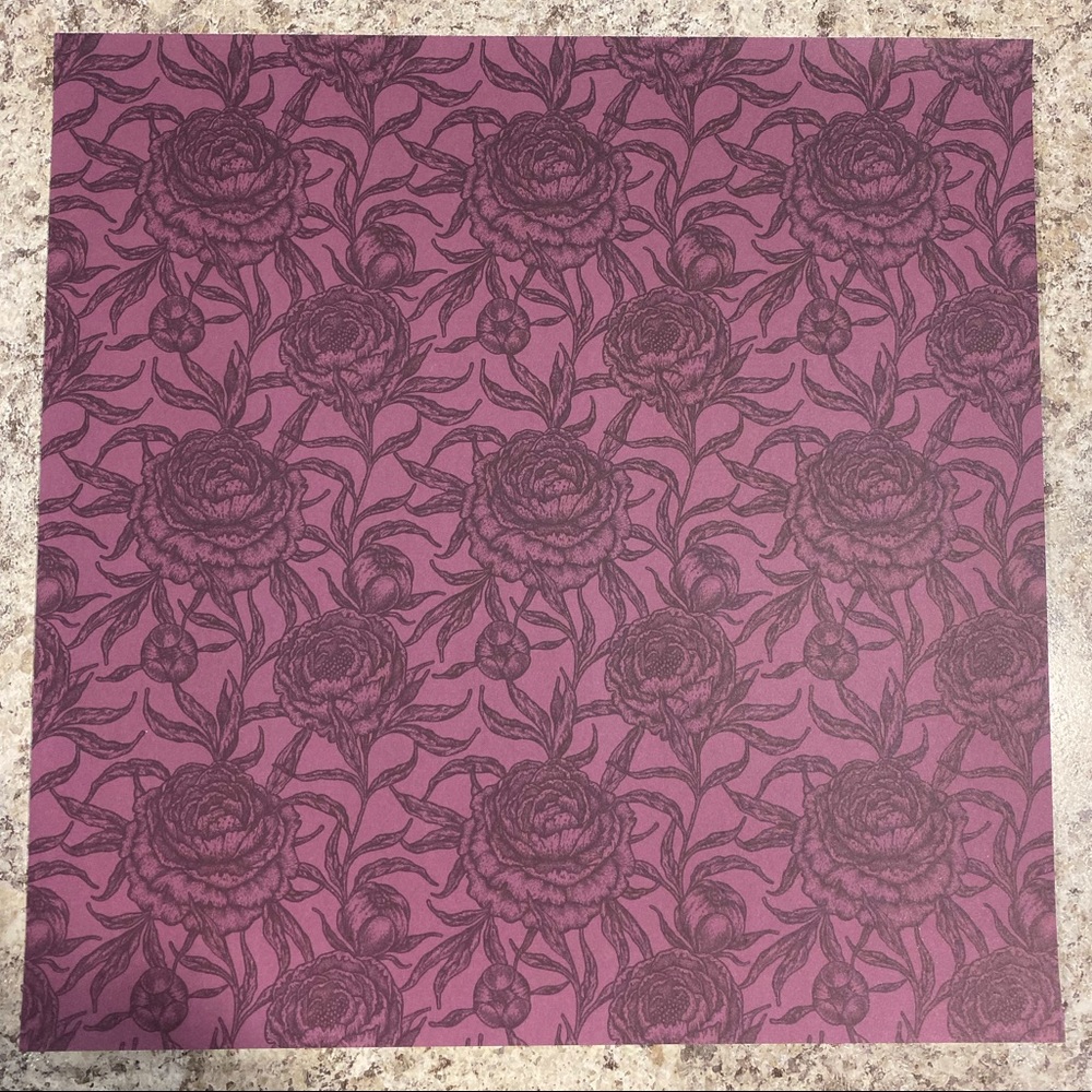 ☪️ Violet Roses art print